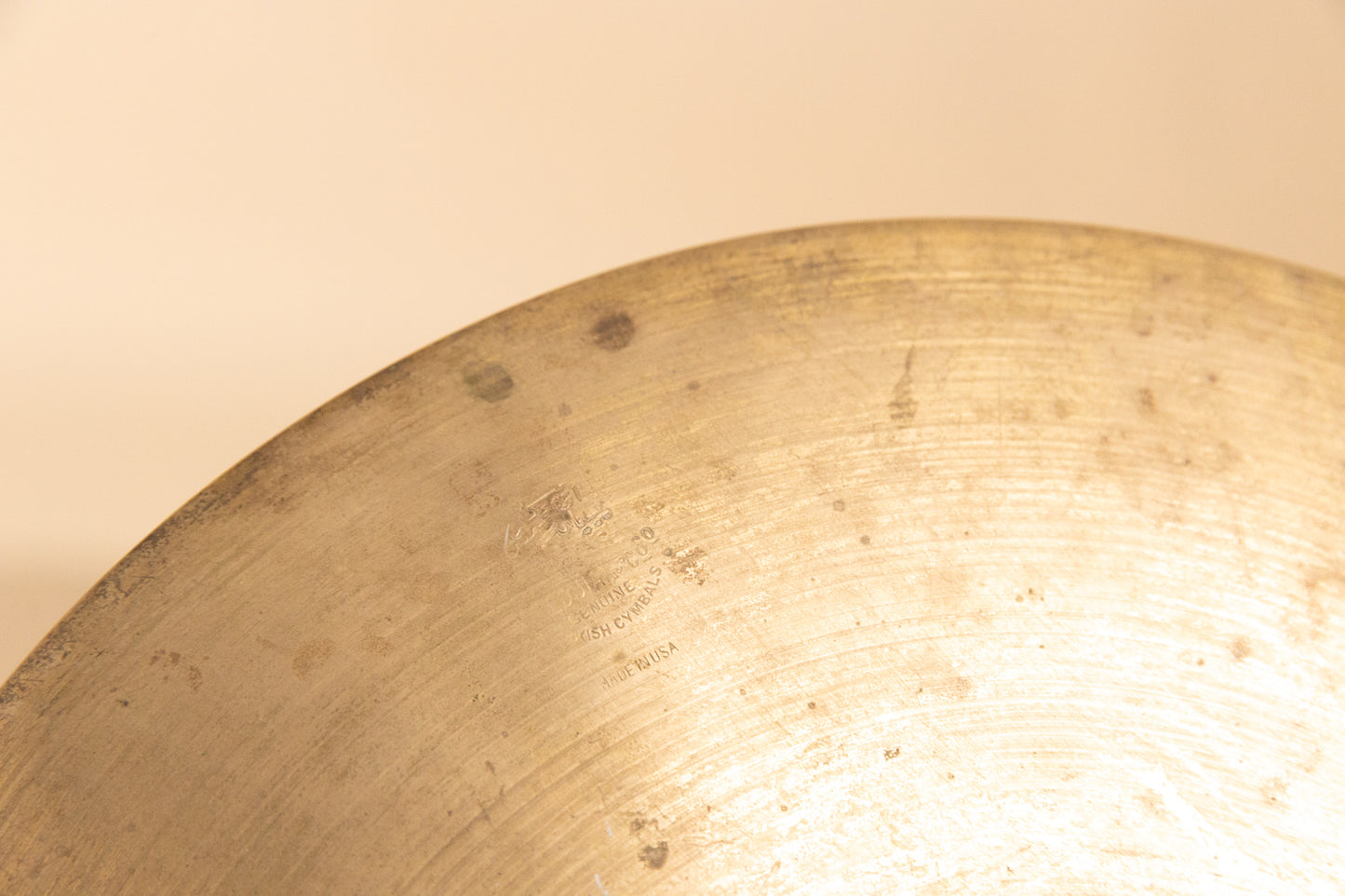 1930s Zildjian A 13" Splash Crash Cymbal 524g