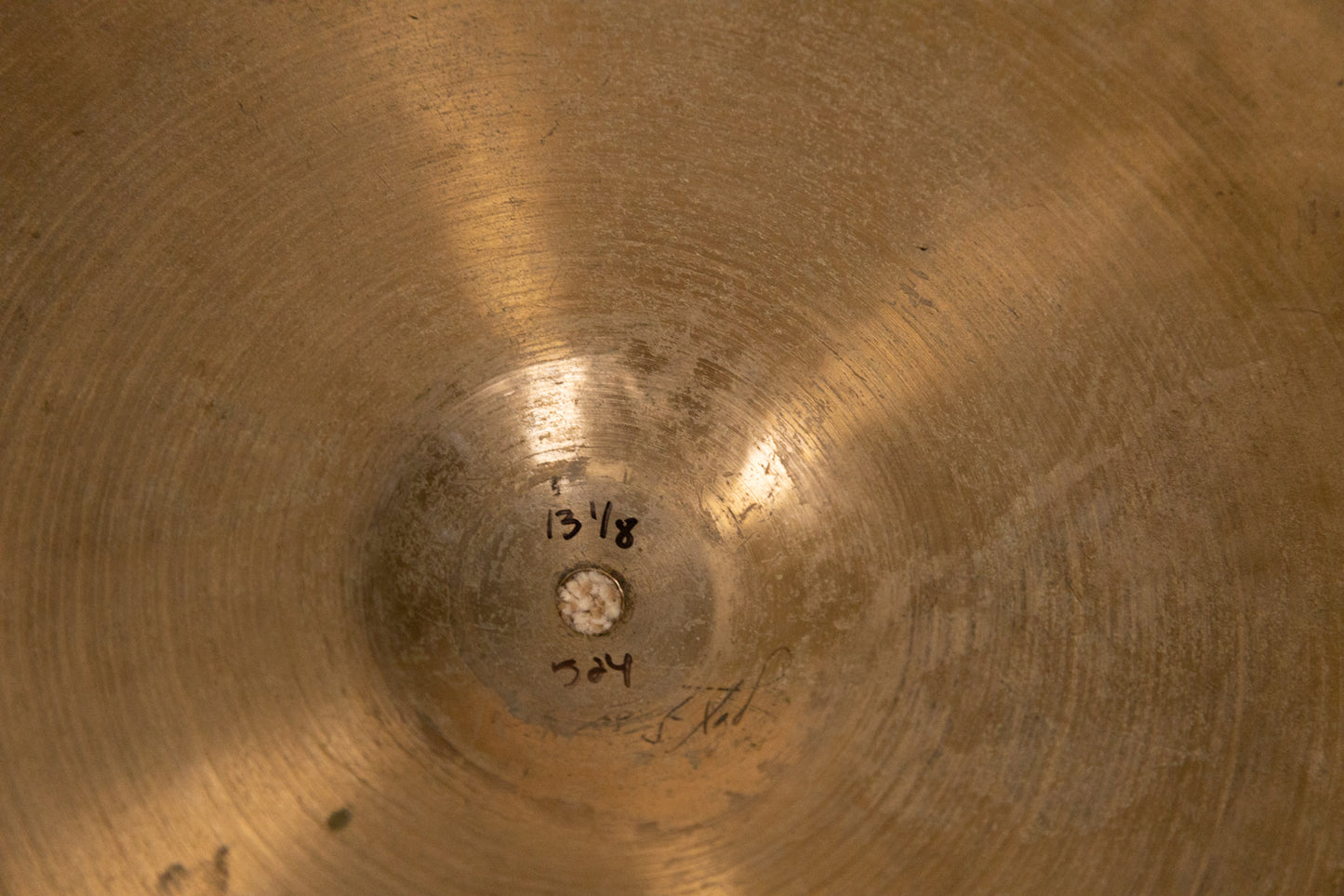1930s Zildjian A 13" Splash Crash Cymbal 524g