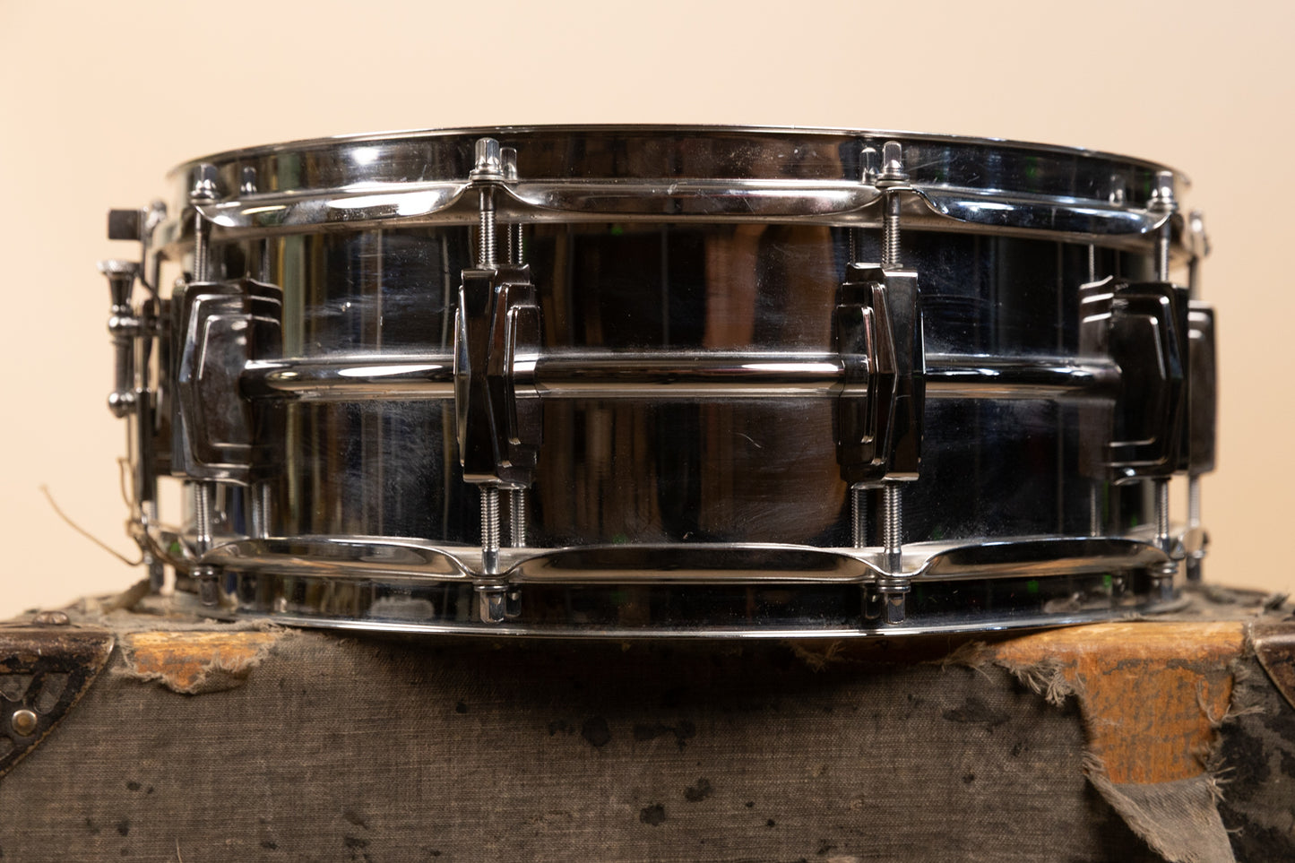 1968 Ludwig 5x14 LM400 Supraphonic Snare Drum