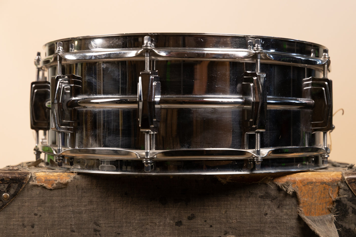 1968 Ludwig 5x14 LM400 Supraphonic Snare Drum