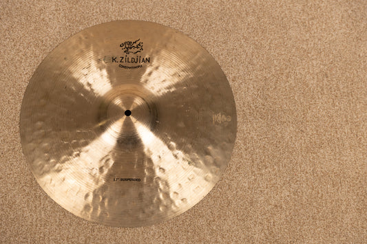 Zildjian 17" K Constantinople Suspended Cymbal 1300g