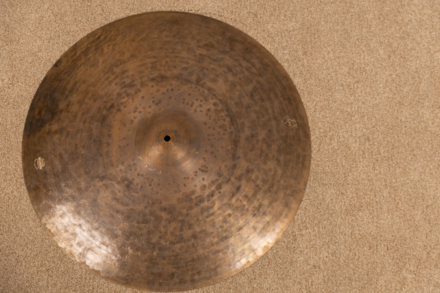 Wuhan 24" Dark Koi Prototype Ride Cymbal 3077g