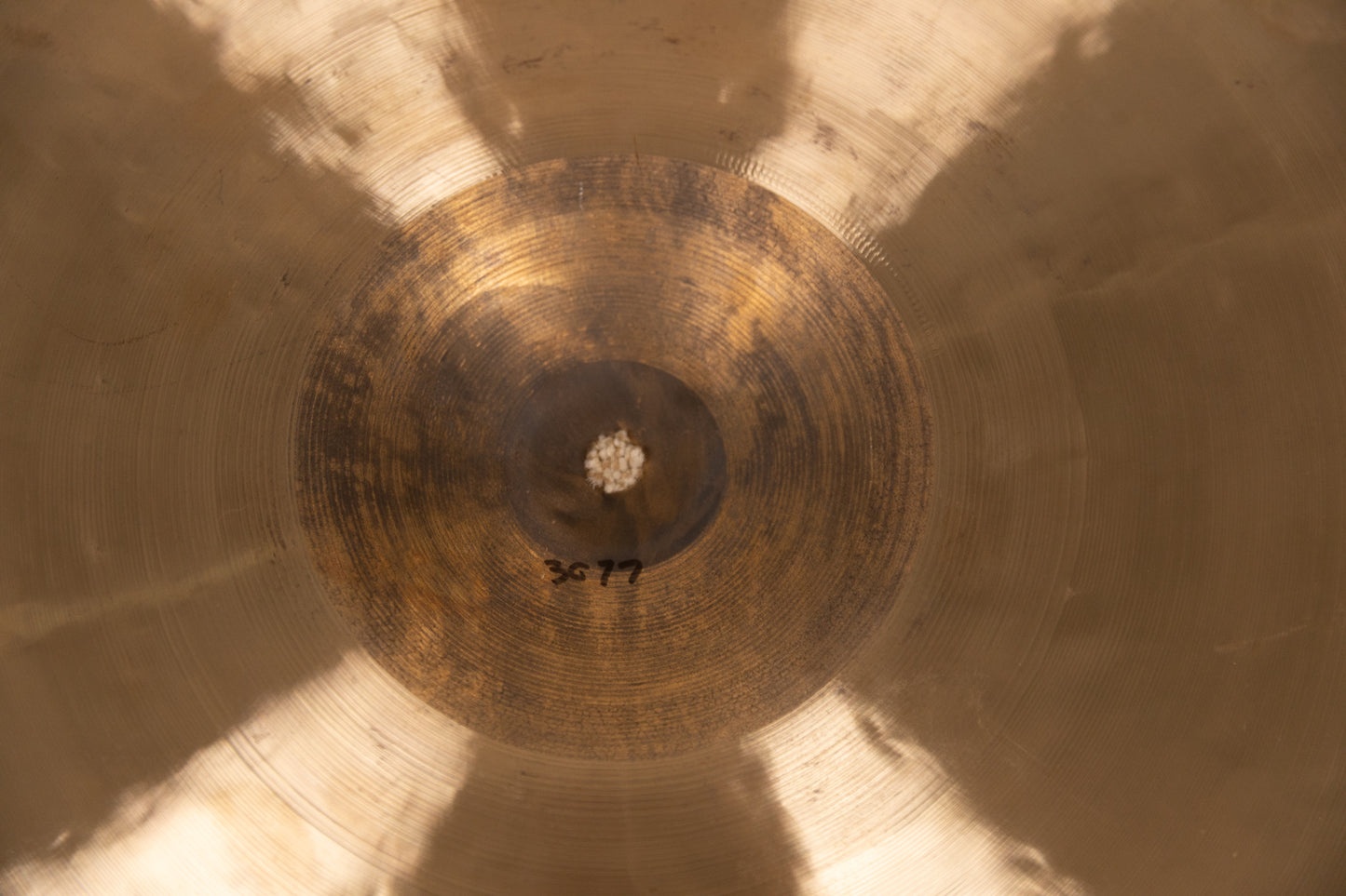 Wuhan 24" Dark Koi Prototype Ride Cymbal 3077g