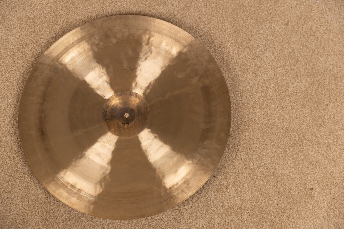 Wuhan 24" Dark Koi Prototype Ride Cymbal 3077g