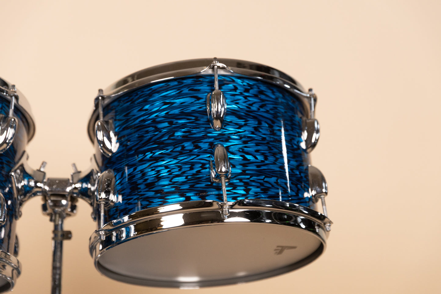 1970s Slingerland "New Rock" Blue Agate Drum Set