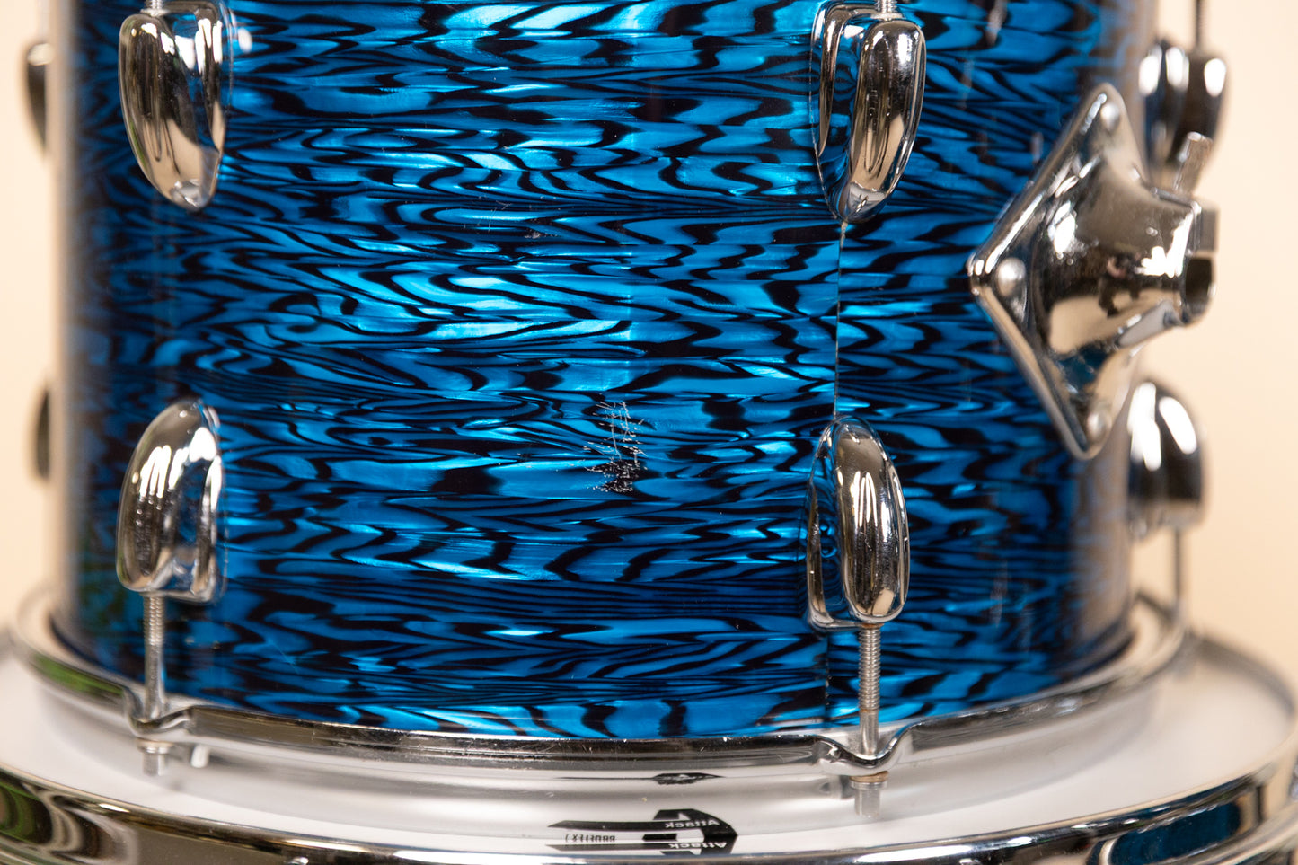 1970s Slingerland "New Rock" Blue Agate Drum Set