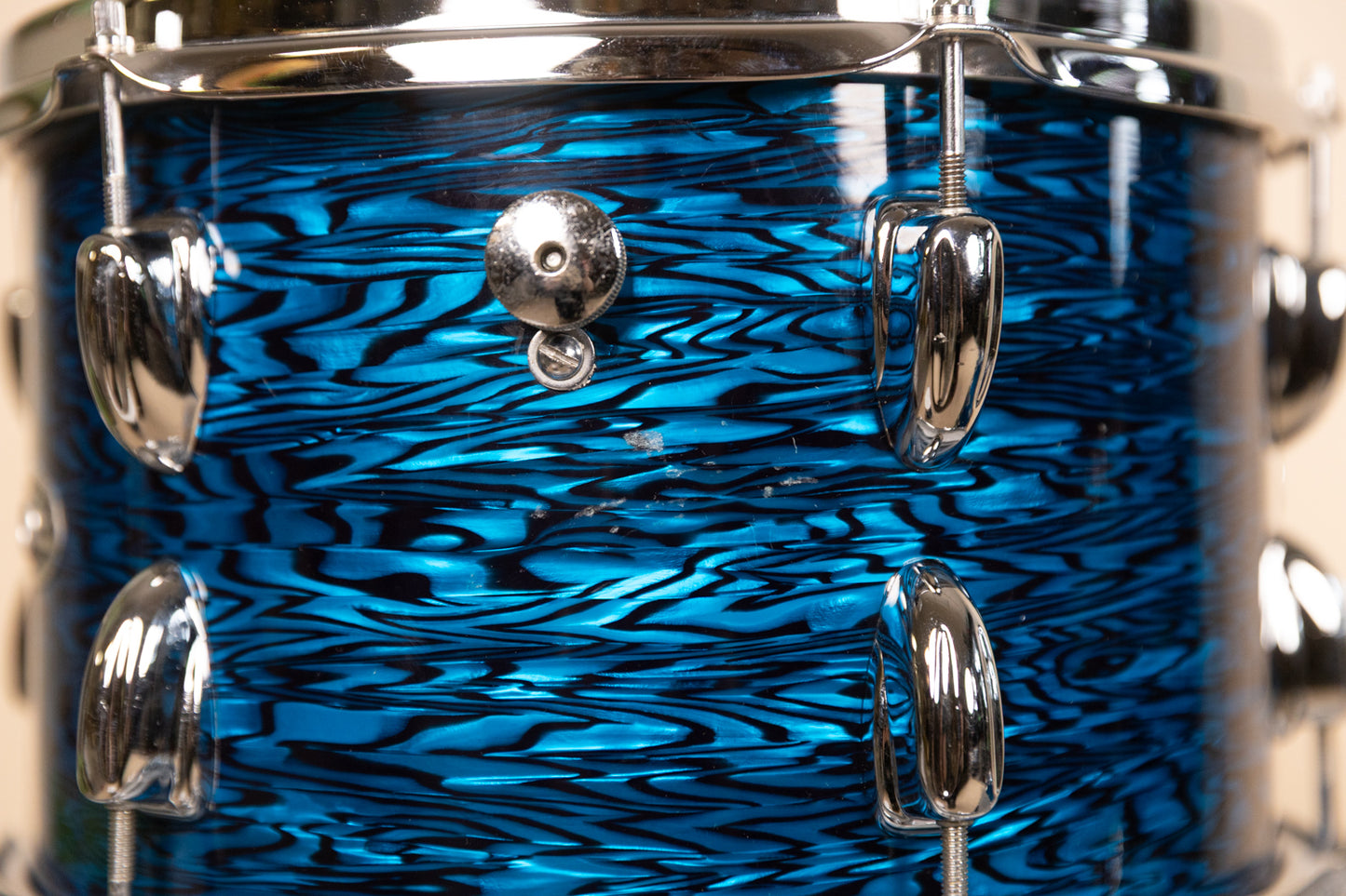 1970s Slingerland "New Rock" Blue Agate Drum Set