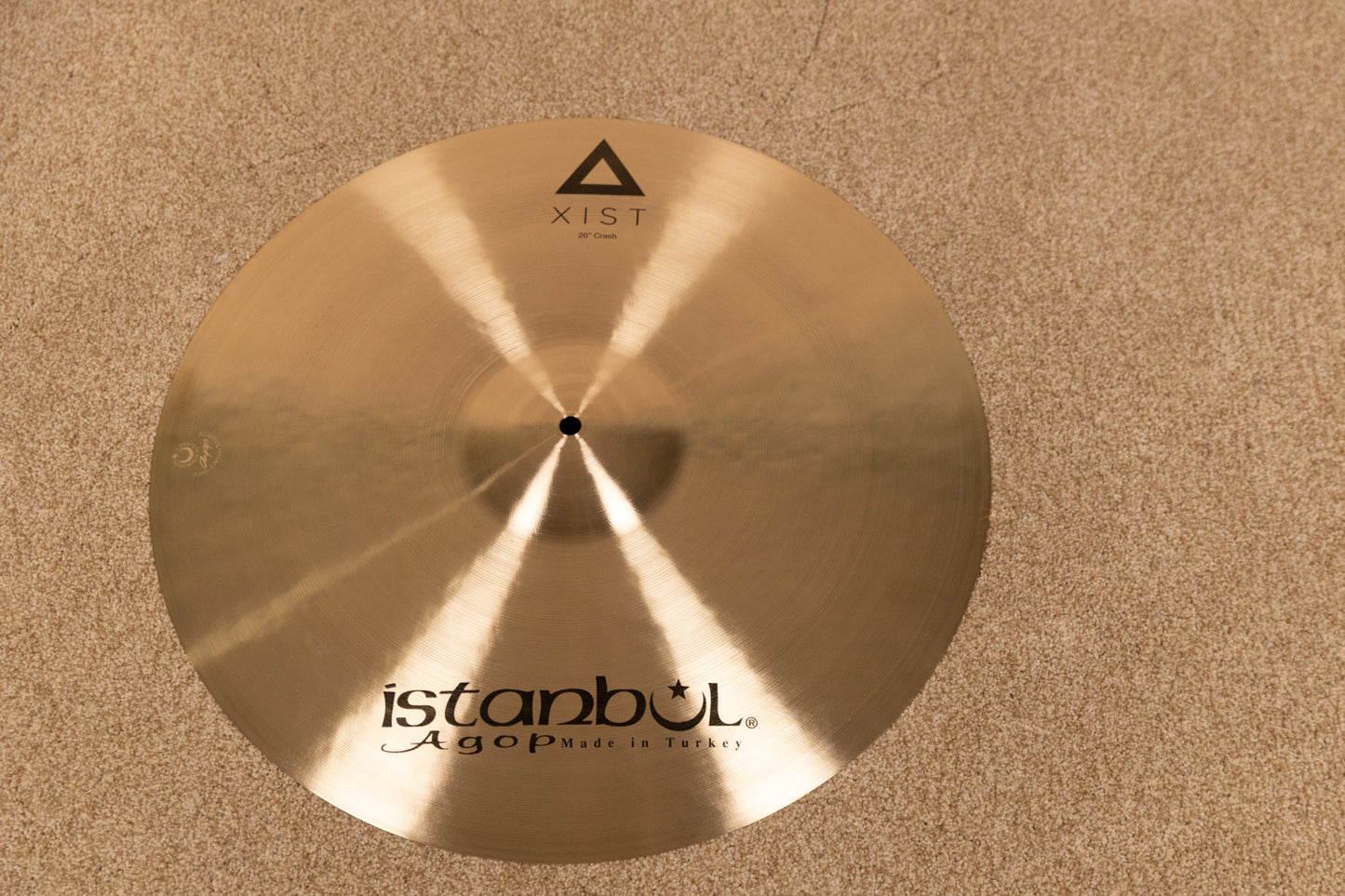 Istanbul Agop 20" Natural XIST Crash Cymbal 1794g