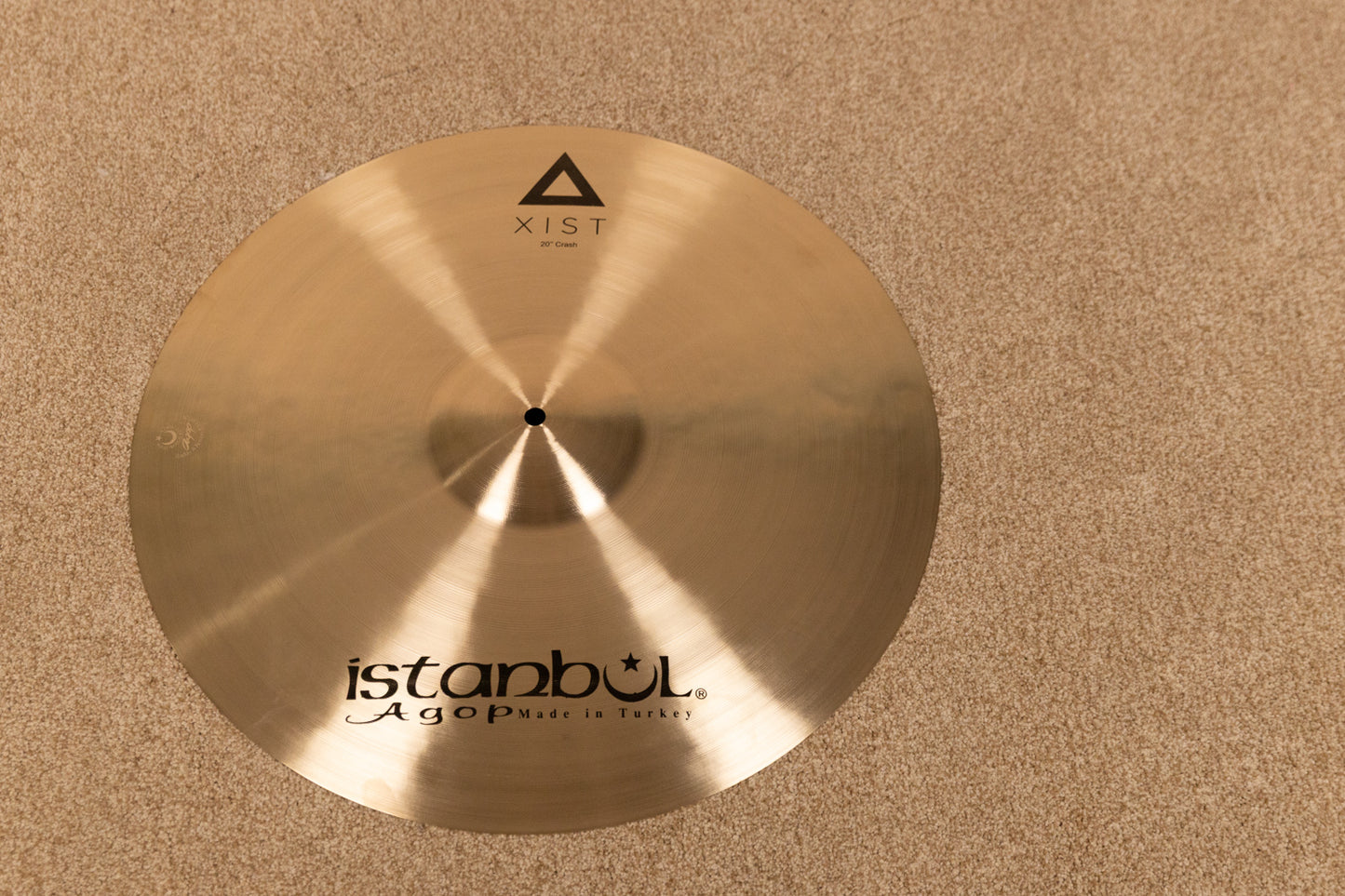 Istanbul Agop 20" Natural XIST Crash Cymbal 1821g