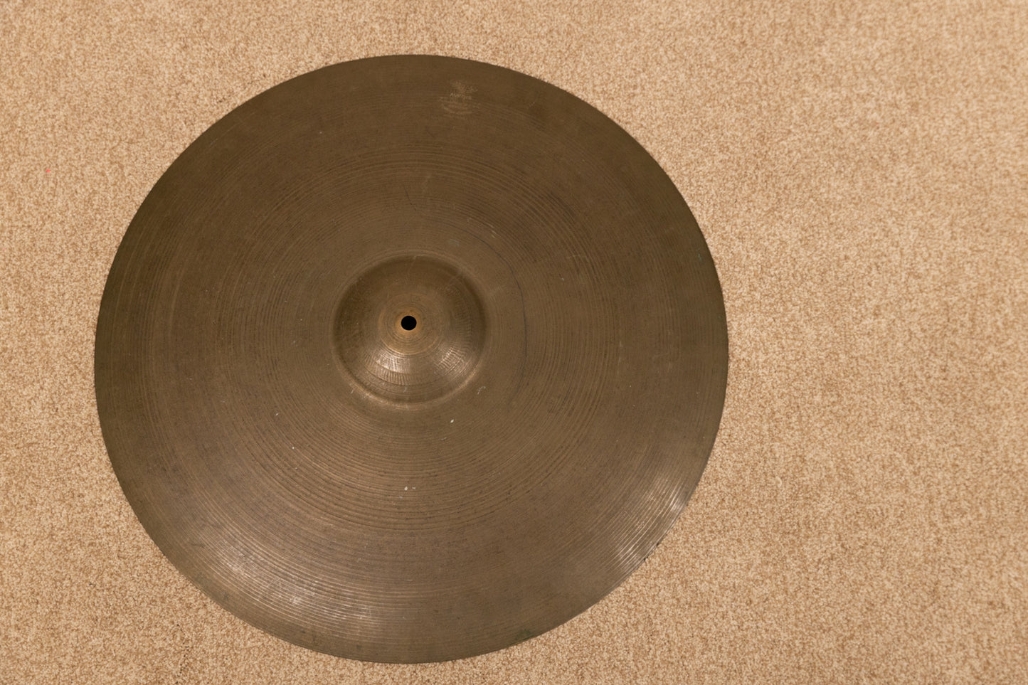1950s Zildjian 22" A Hollow Block Ride Cymbal 2406g
