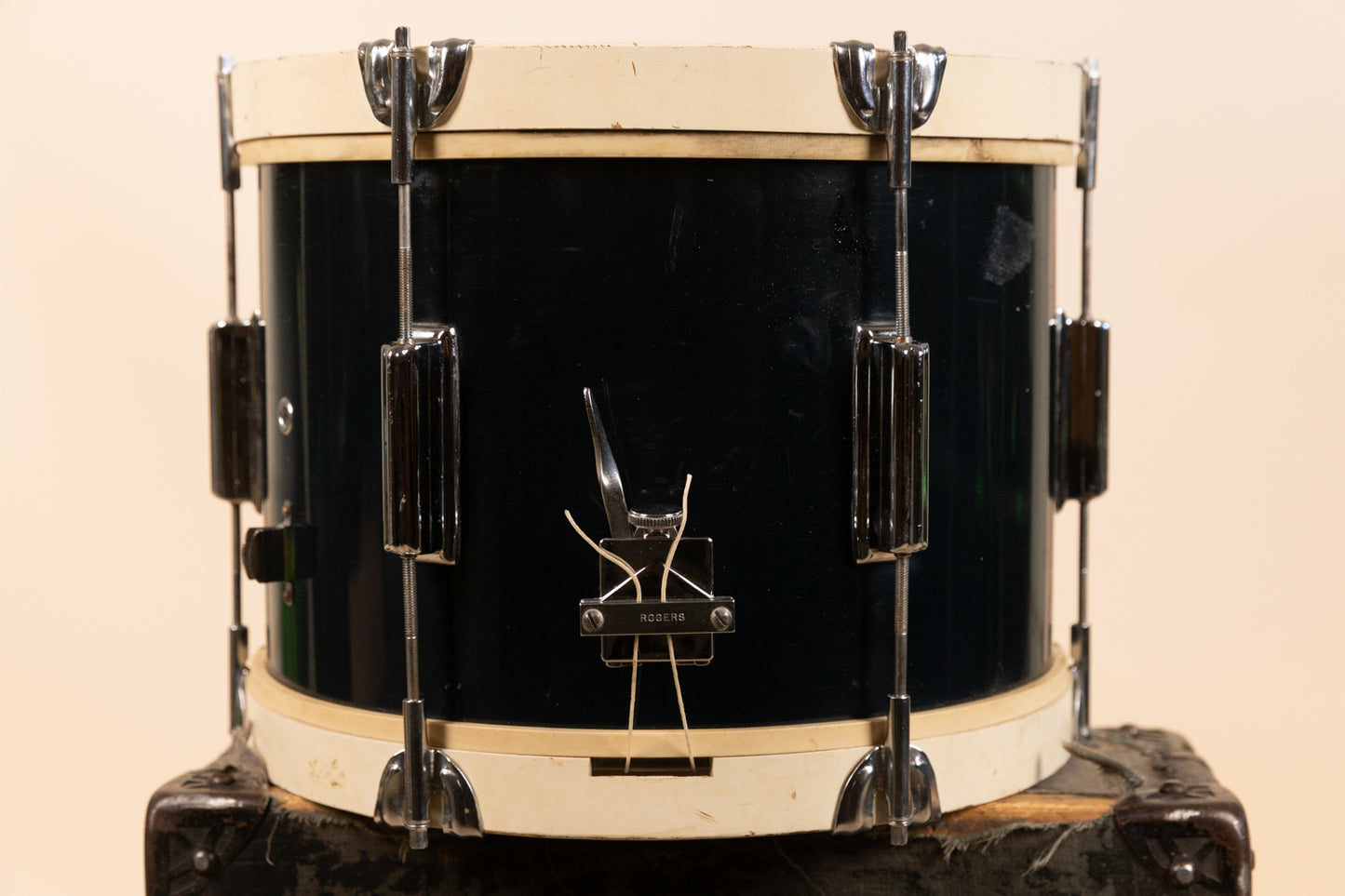 1960s Rogers 10x14 Navy Blue "Pageant" Parade Snare Drum