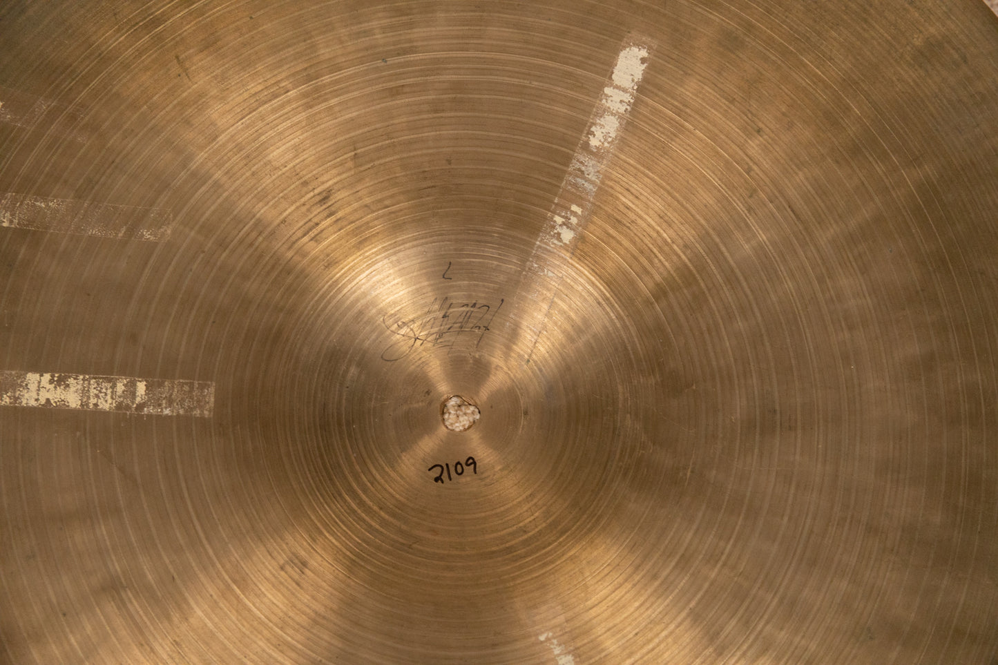 Vintage Zildjian 20" K Istanbul New Stamp Sizzle Ride Cymbal 2109g