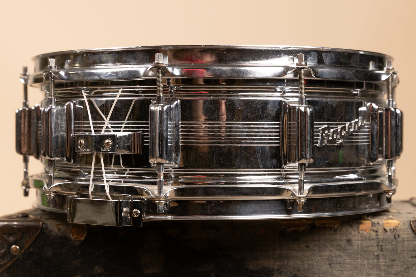 1960s Rogers "7-Line" 5x14 Dynasonic Snare Drum #10340