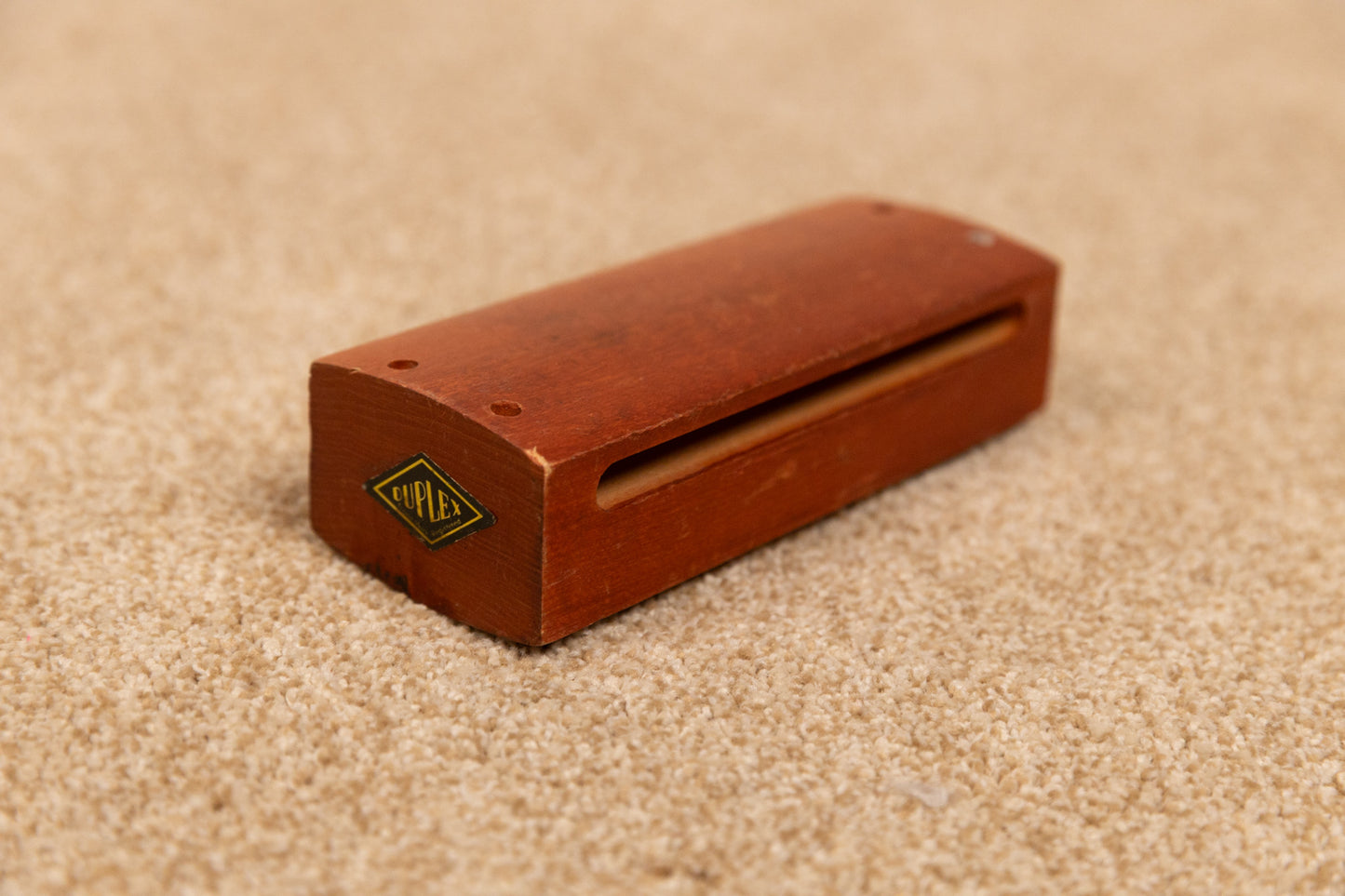 Vintage Duplex Wood Block