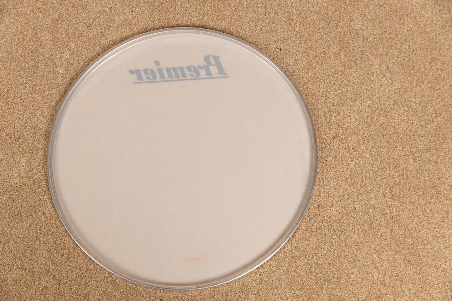 Vintage Premier 20" Everyplay Smooth White Bass Logo Drum Head