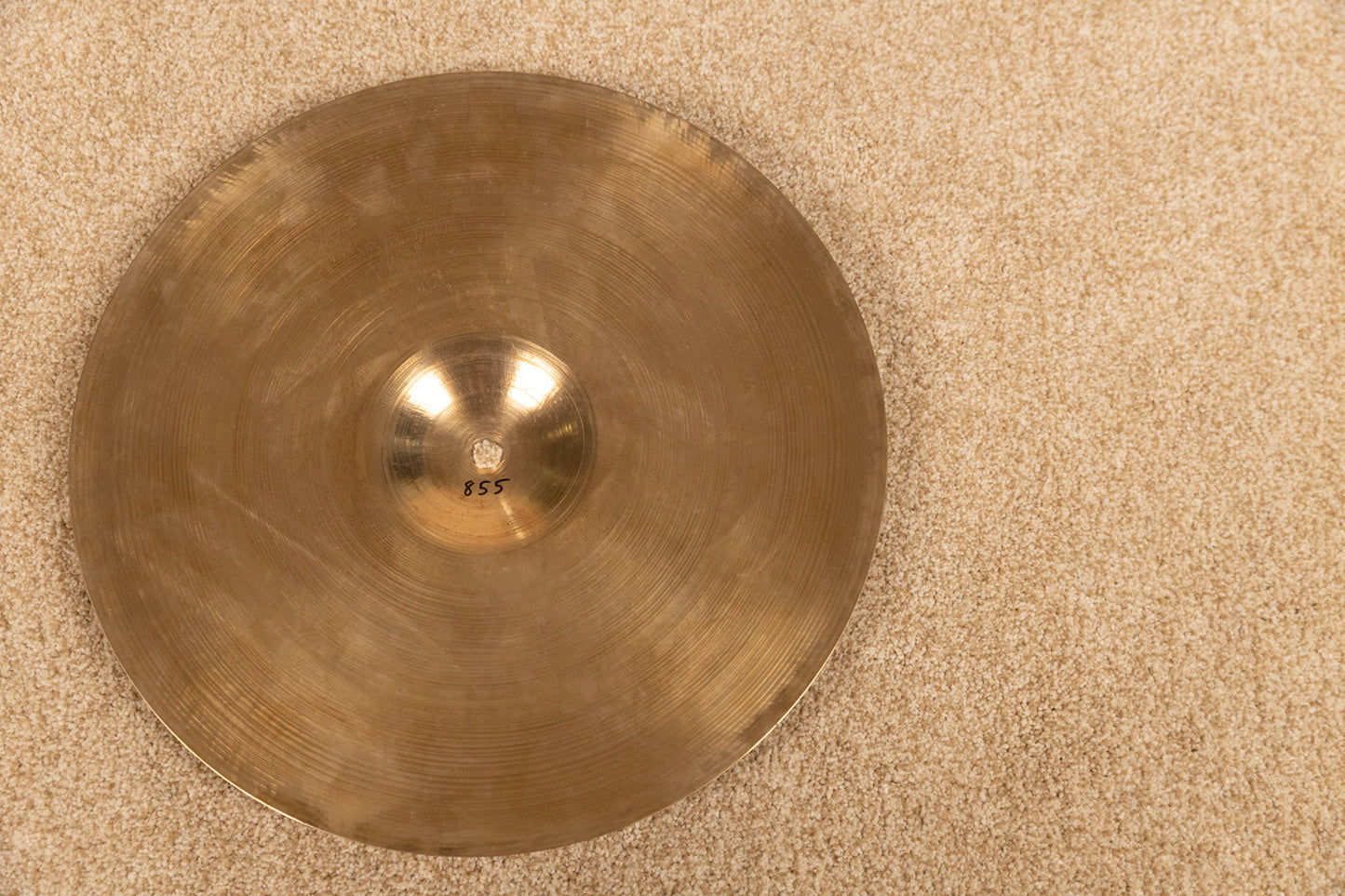 1960s Zildjian A 14" Thin Hi Hat Cymbal 855g