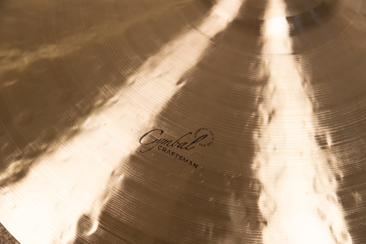 Cymbal Craftsman 22" Thirties Inspired Ride Cymbal 2424g