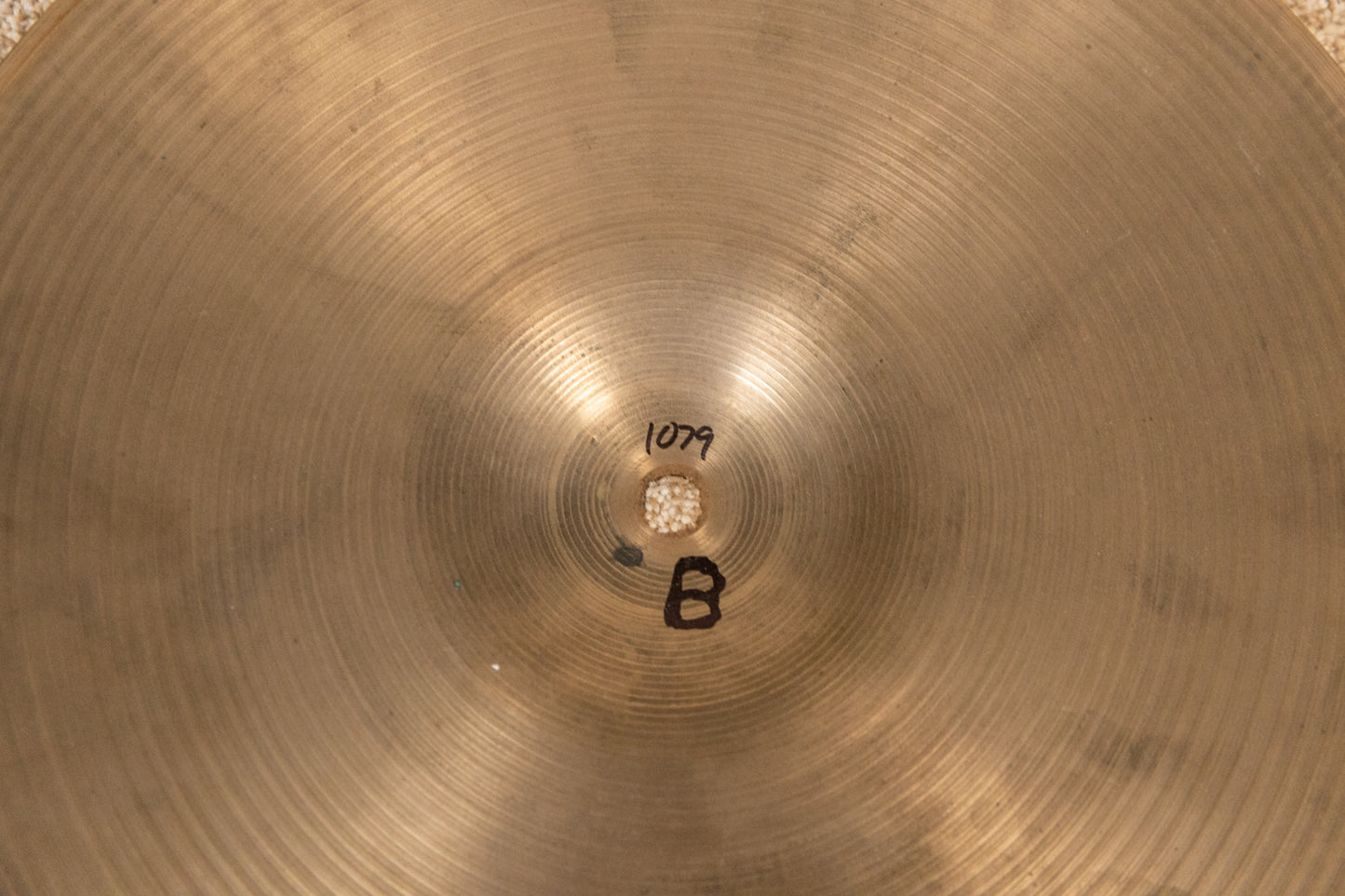 1970s Zildjian 14" Thin Stamp Hi Hat Cymbals 1079g