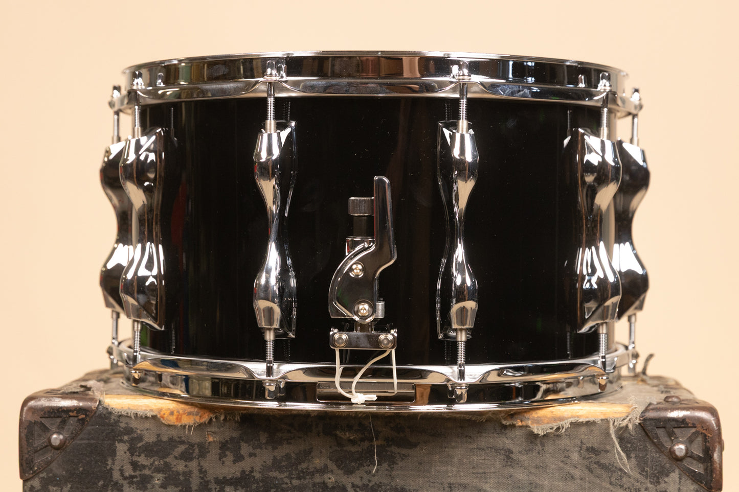 Yamaha 8x14 Solid Black Recording Custom Snare Drum