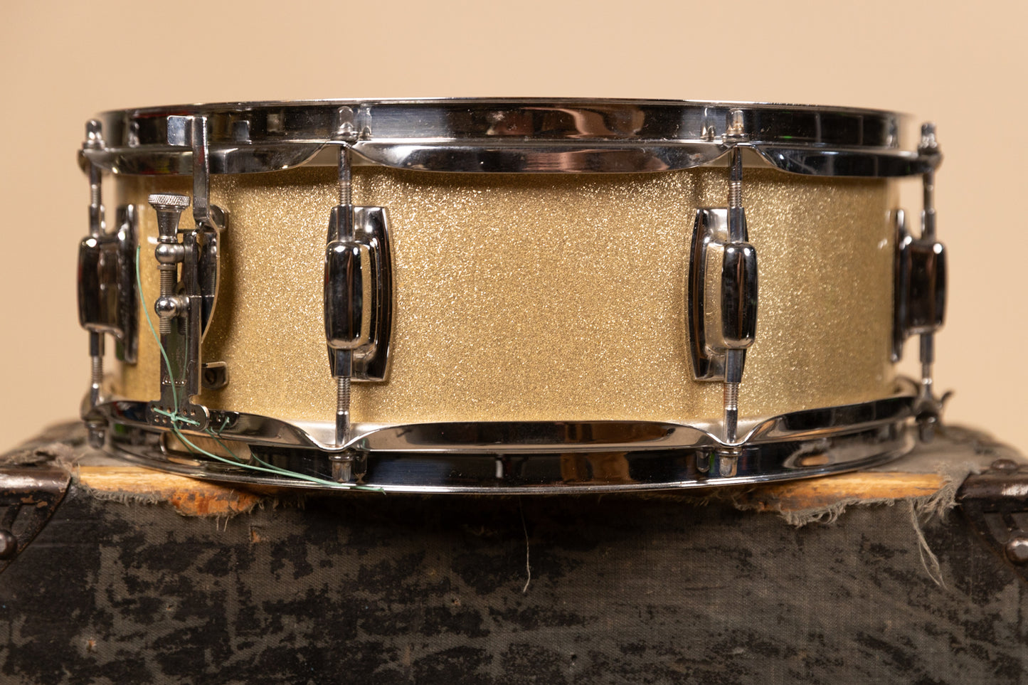 1970s Ludwig 5x14 Standard Silver Mist Snare Drum