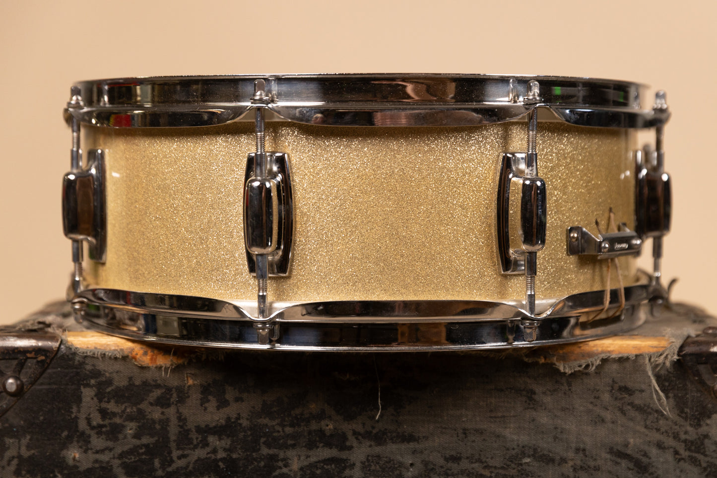 1970s Ludwig 5x14 Standard Silver Mist Snare Drum