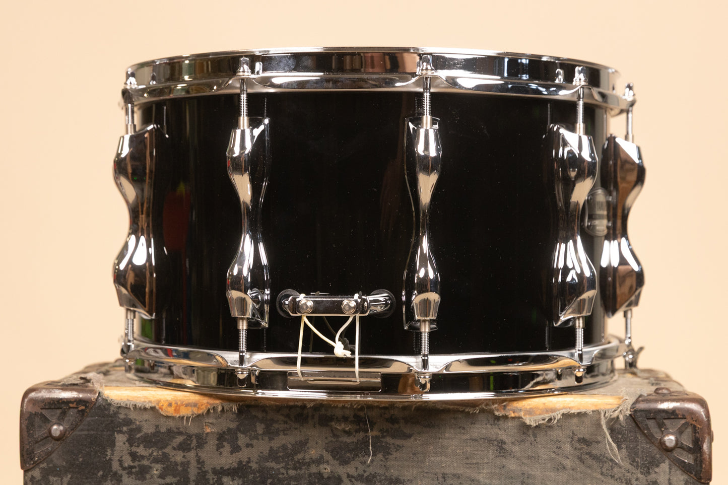Yamaha 8x14 Solid Black Recording Custom Snare Drum