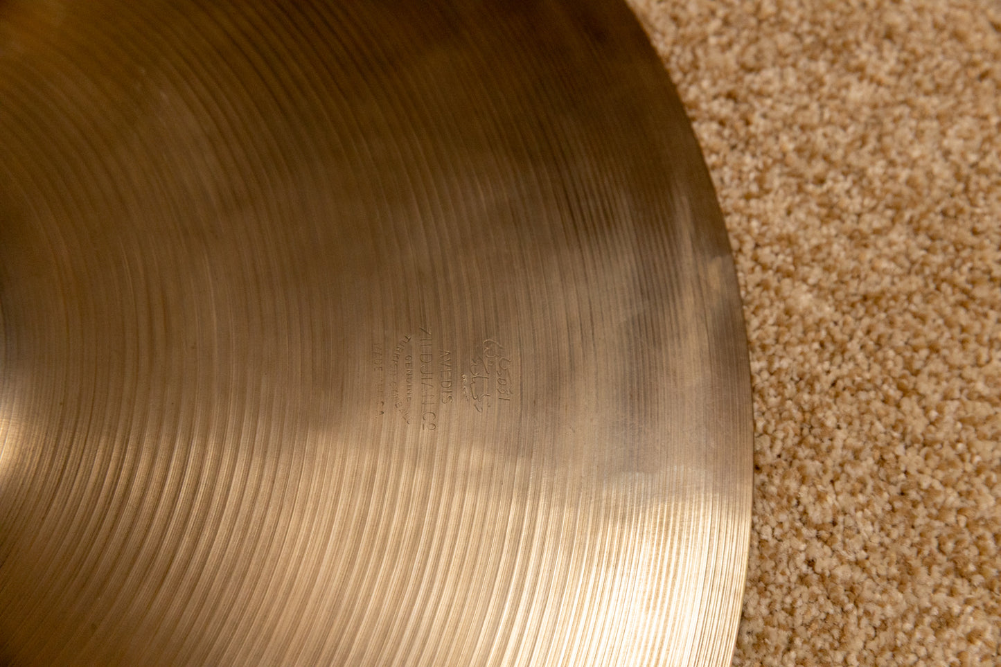 1970s Zildjian 18" Thin Stamp Crash Cymbal 1484g