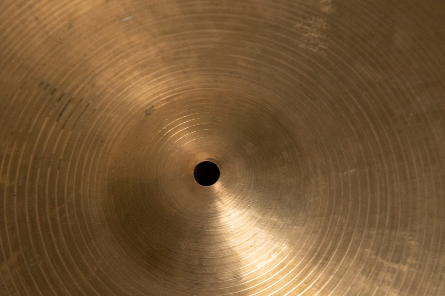 Vintage Zildjian 14" K Istanbul Intermediate Stamp Hi Hat Cymbals 833g 877g