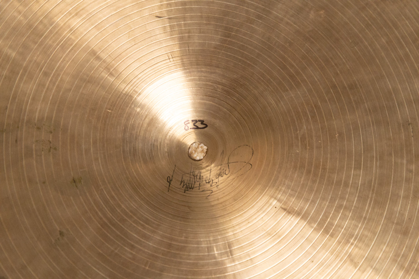 Vintage Zildjian 14" K Istanbul Intermediate Stamp Hi Hat Cymbals 833g 877g
