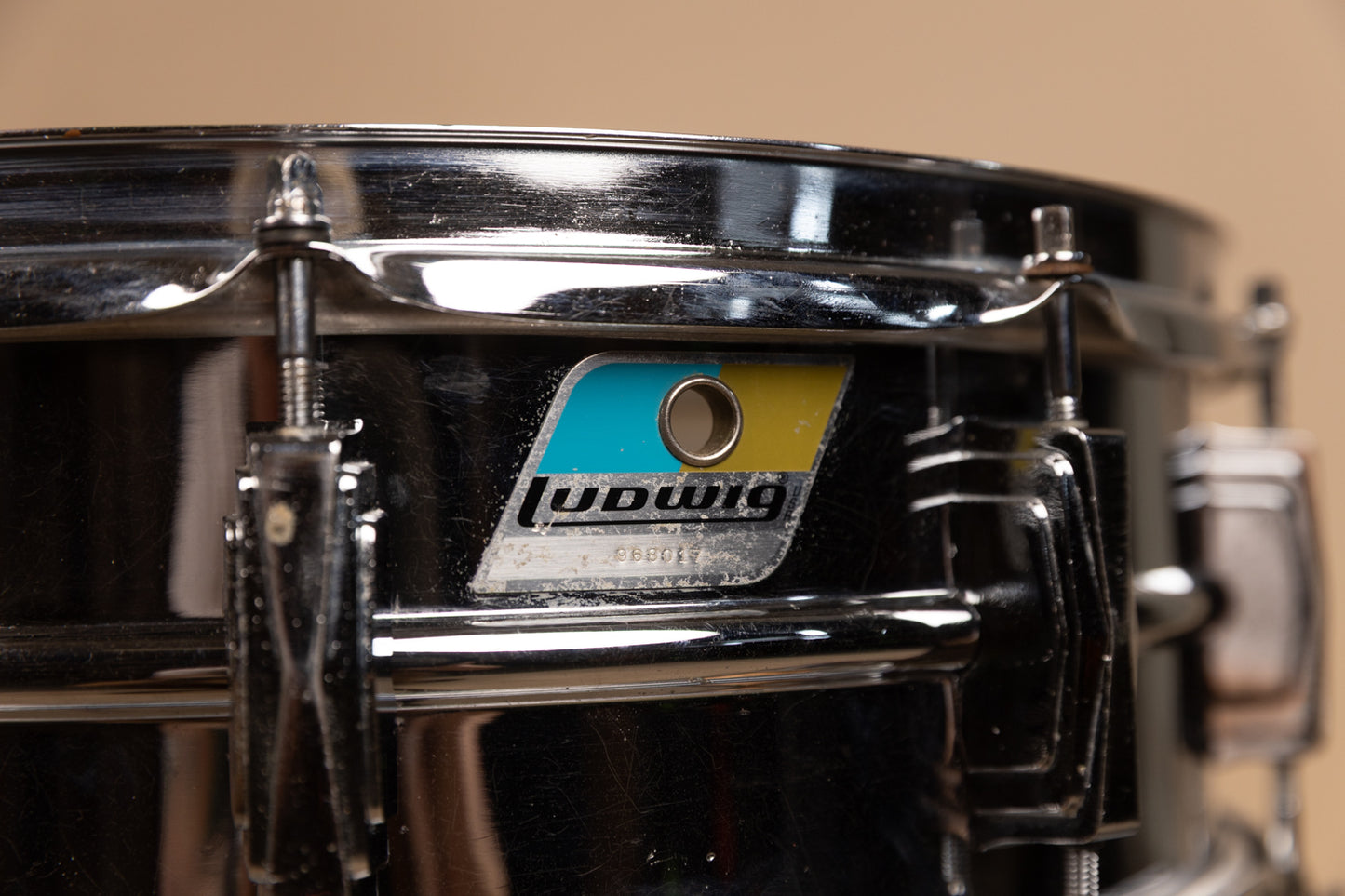 1970s Ludwig 5x14 Super Sensitive Snare Drum