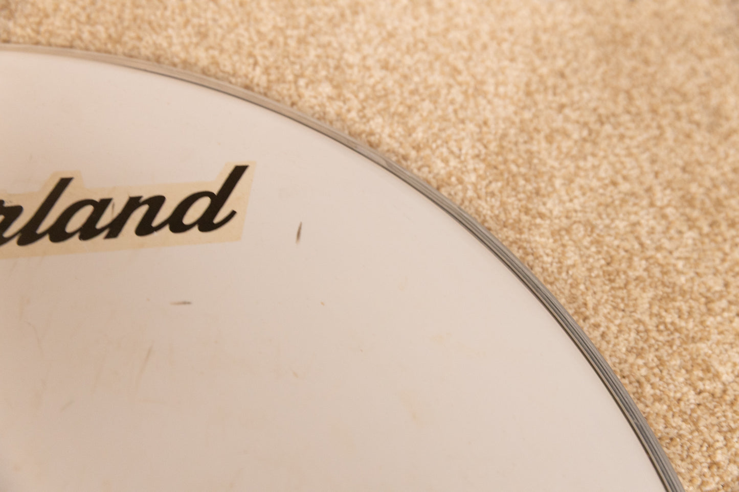 1970s Slingerland 20" Logo Bass Drum Head