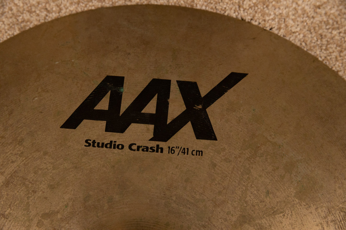 Sabian 16" AAX Studio Crash Cymbal 1024g