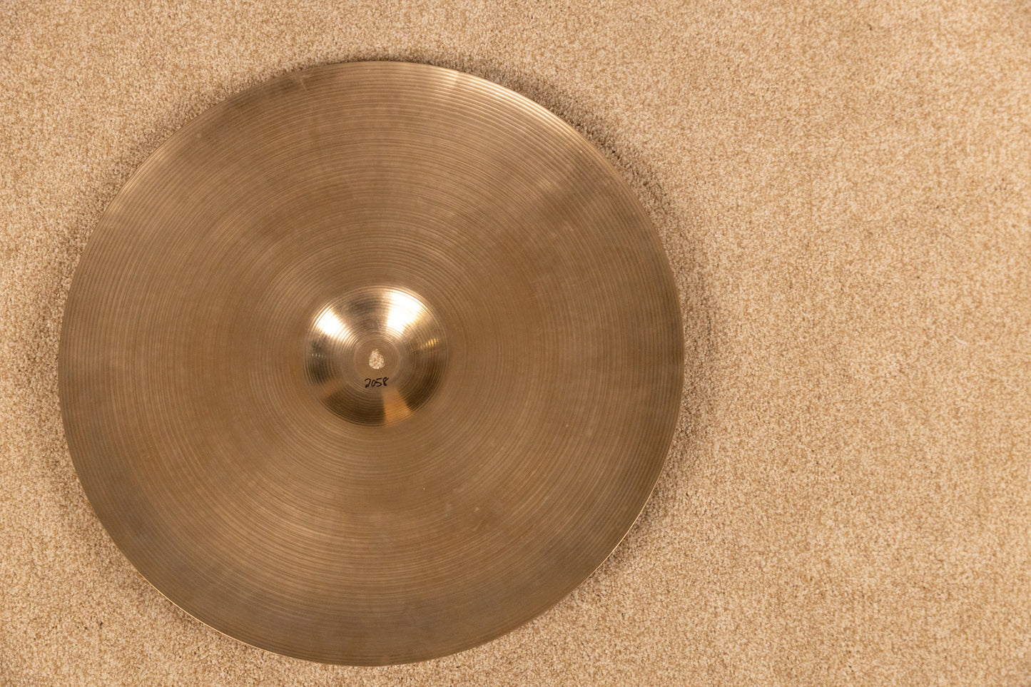 1960s Zildjian A 20" Ride Cymbal 2058g