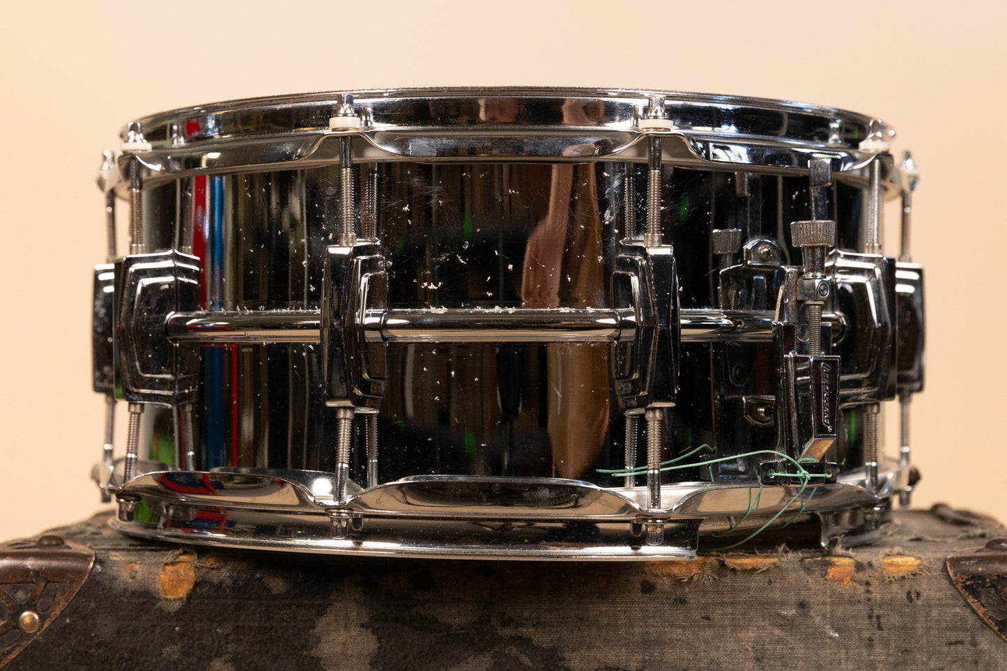 1990s Ludwig 6.5x14 LM402 Supraphonic Snare Drum