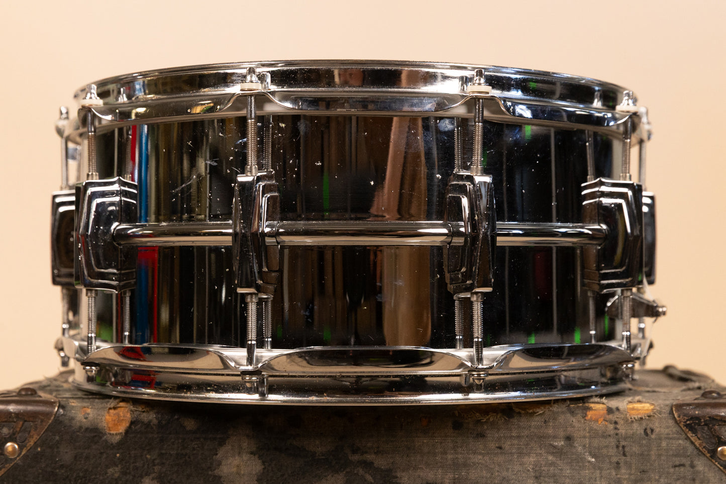 1990s Ludwig 6.5x14 LM402 Supraphonic Snare Drum