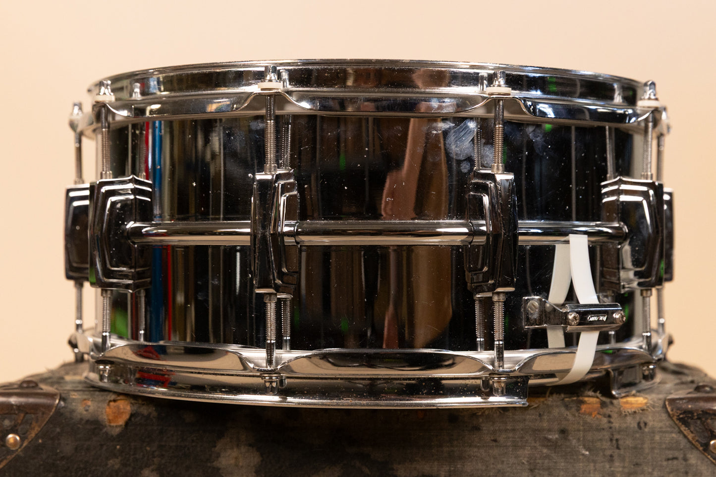 1990s Ludwig 6.5x14 LM402 Supraphonic Snare Drum