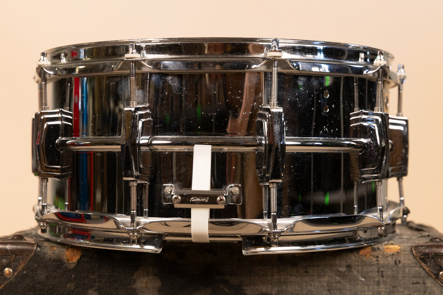 1990s Ludwig 6.5x14 LM402 Supraphonic Snare Drum