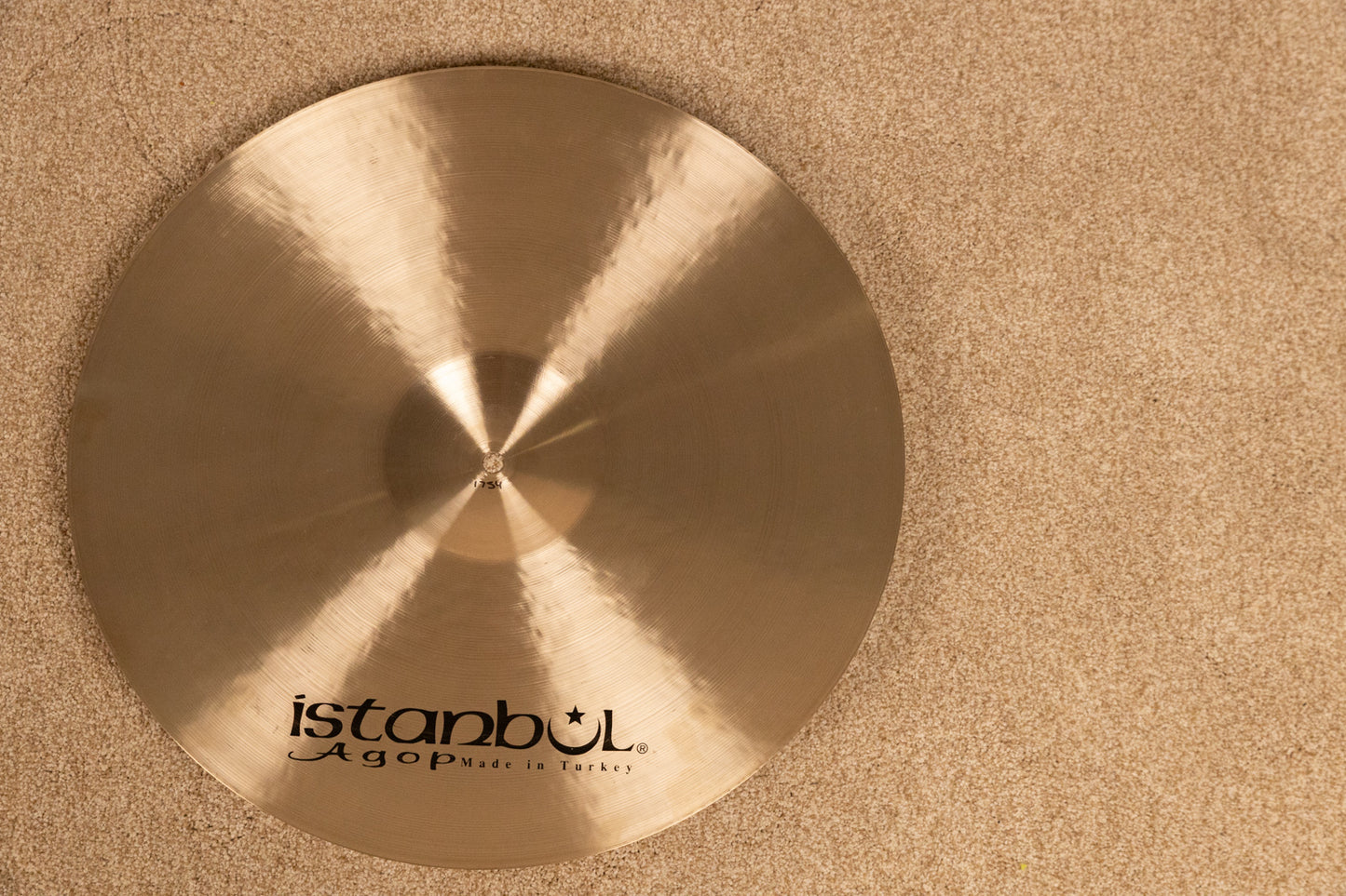 Istanbul Agop 20" XIST Natural Crash Cymbal 1754g