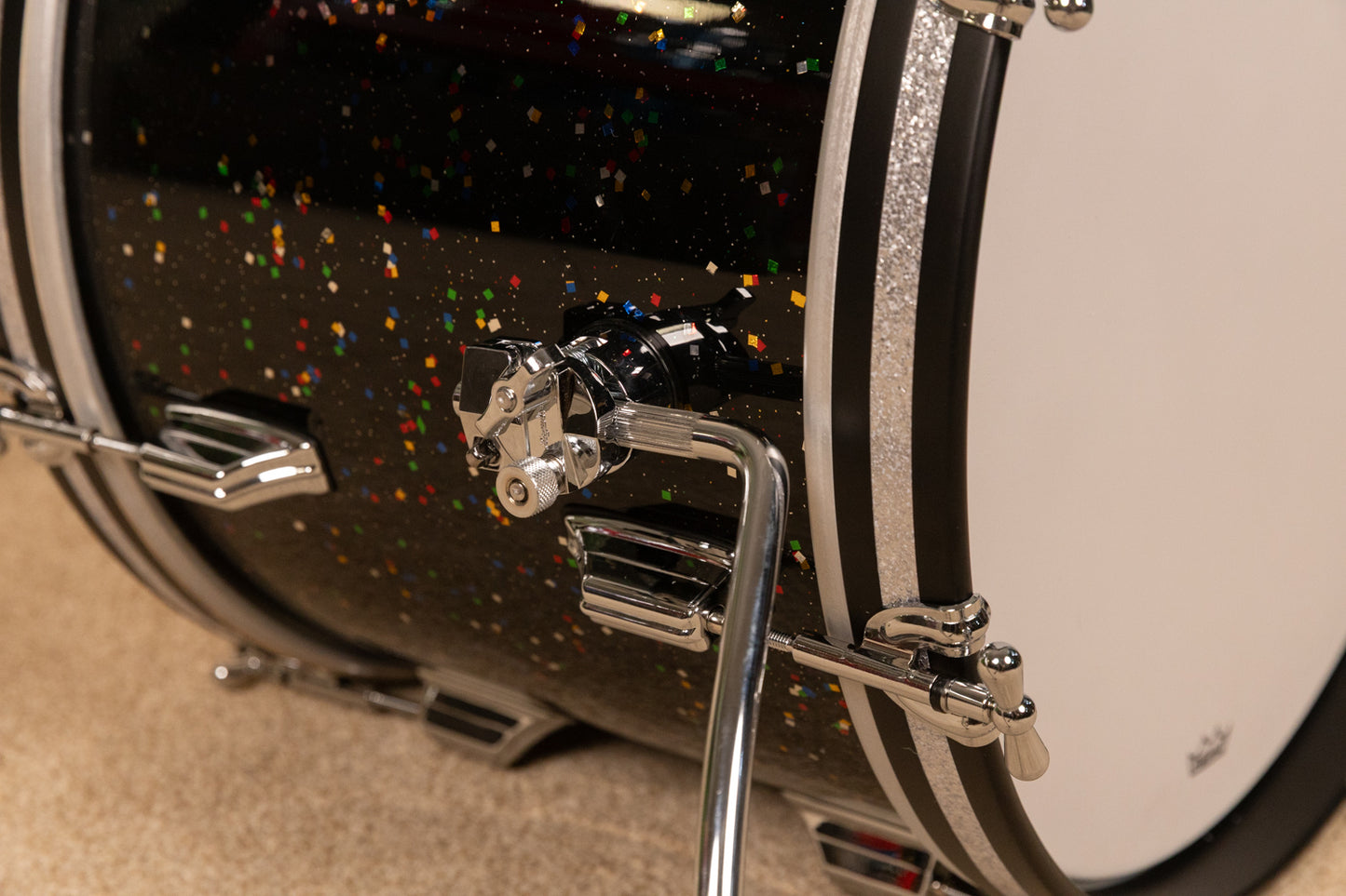 Rogers Mardi Gras Cleveland Ltd. Edition Drum Set 14x20 8x12 and 14x14