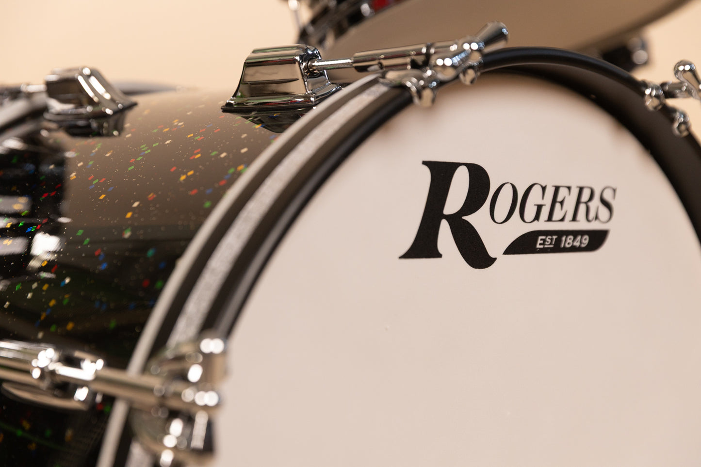 Rogers Mardi Gras Cleveland Ltd. Edition Drum Set 14x20 8x12 and 14x14
