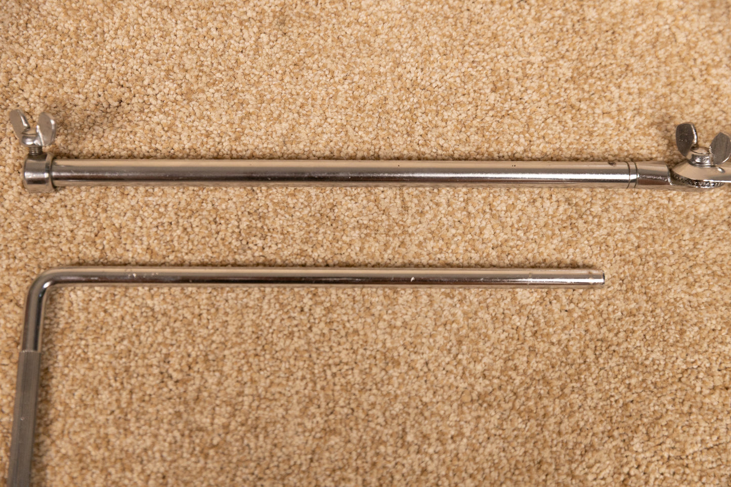 1970s Ludwig Chrome Cymbal L-Arm Mount #1372