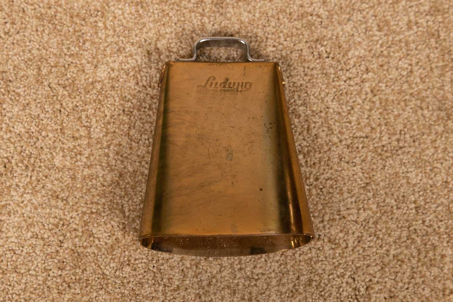 Vintage Ludwig 5" Goldentone Cowbell