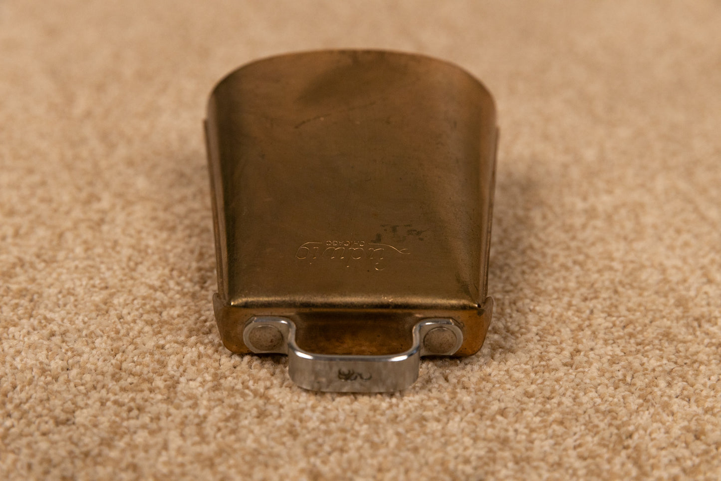 Vintage Ludwig 5" Goldentone Cowbell