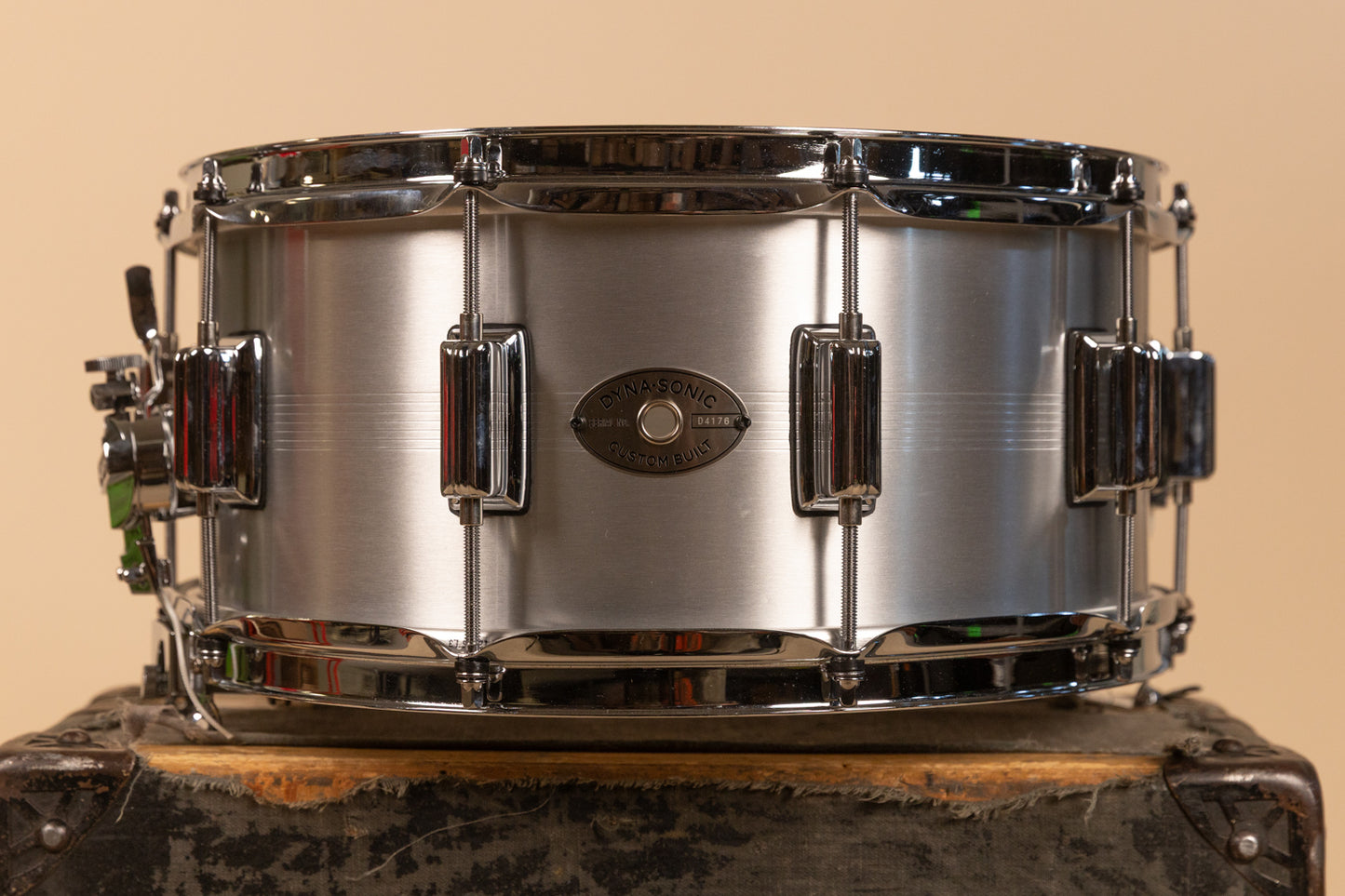 Rogers 6.5x14 Dyna-Sonic 7-Line Aluminum Snare Drum