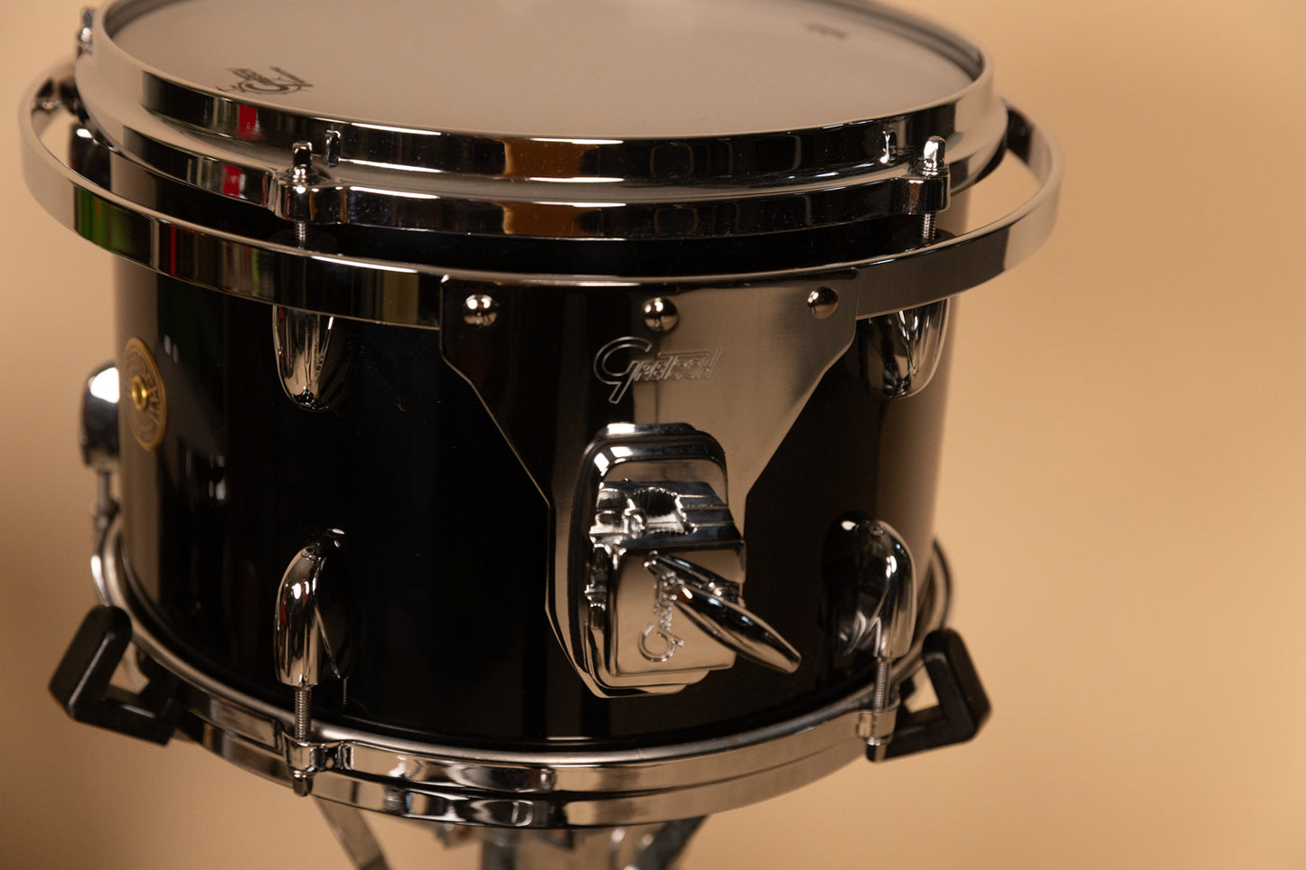 Gretsch USA Custom Black Nitron Bop Drum Set 14x18 8x12 and 14x14