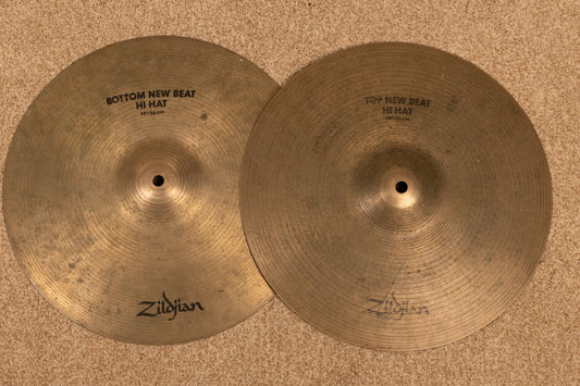 Zildjian A 14" New Beat Hi Hat Cymbals 1056g 1399g
