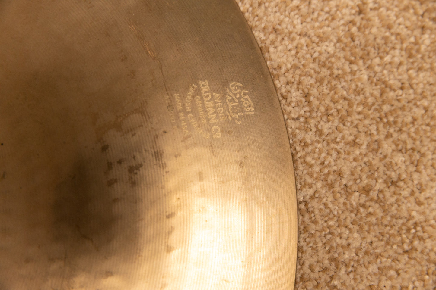 Zildjian 14" A Custom Mastersound Hi Hat Cymbals 1092g 1401g