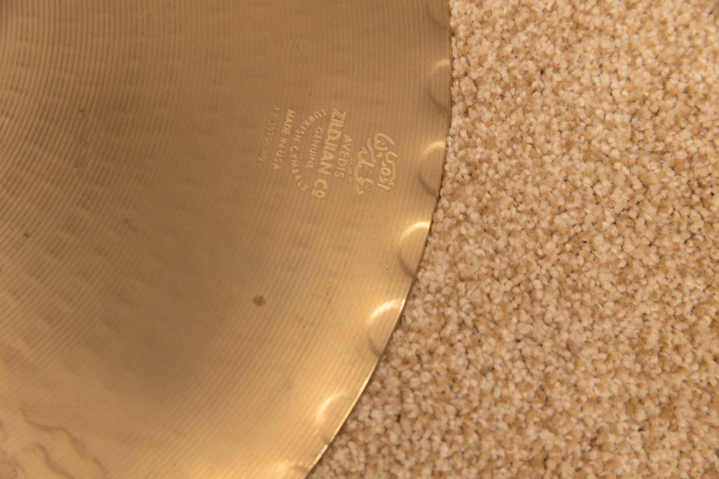 Zildjian 14" A Custom Mastersound Hi Hat Cymbals 1092g 1401g