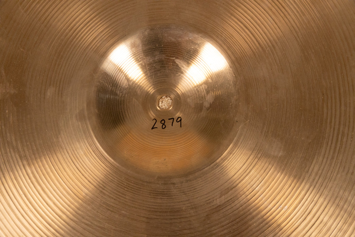 1970s Zildjian 21" A Ride Medium Cymbal 2879g
