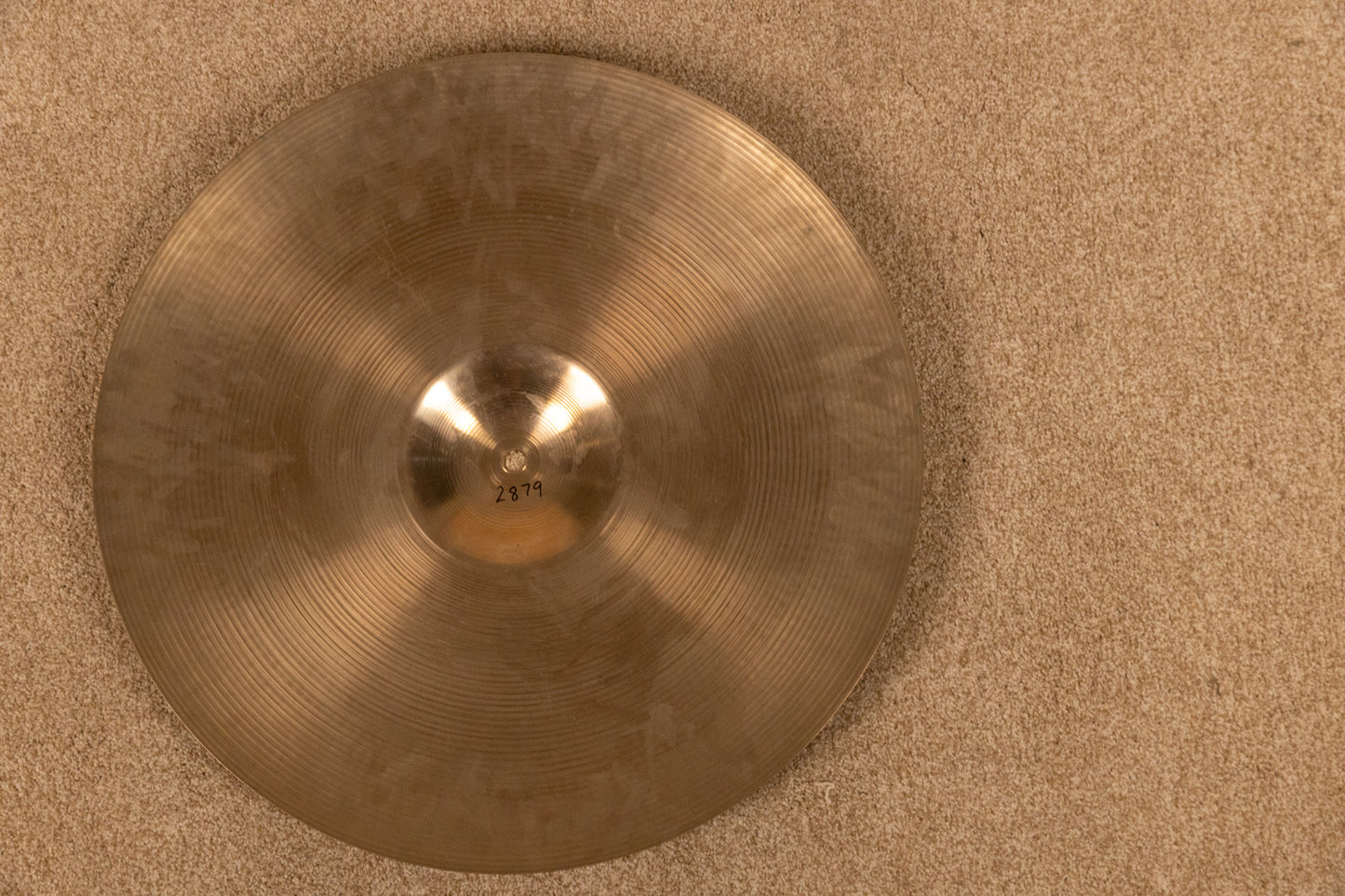 1970s Zildjian 21" A Ride Medium Cymbal 2879g